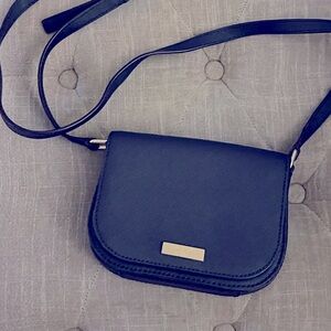 Kate Spade small navy blue crossbody